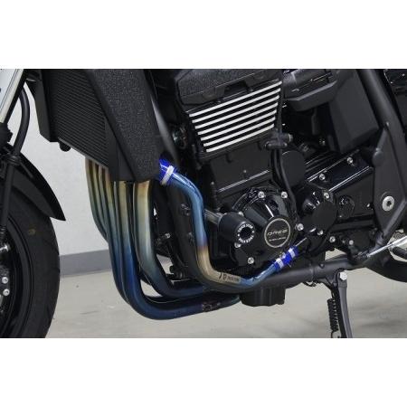 ZRX1200DAEG ラジエーターチタンパイプ トリックスター / ZRX1200DAEG チタンラジエターパイプ