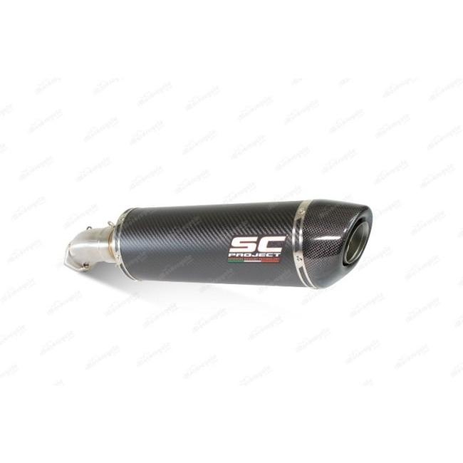 SC-PROJECT SCプロジェクト オーバルスリップオン サイレンサー サイレンサータイプ：カーボンサイレンサー R1200R BMW スリップオンマフラー マフラー
