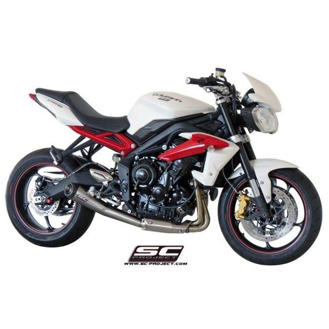 SC-PROJECT SCプロジェクト コニック スリップオンサイレンサー STREET TRIPLE 675 R RX TRIUMPH トライアンフ スリップオンマフラー マフラー | SCーPROJECT | 03