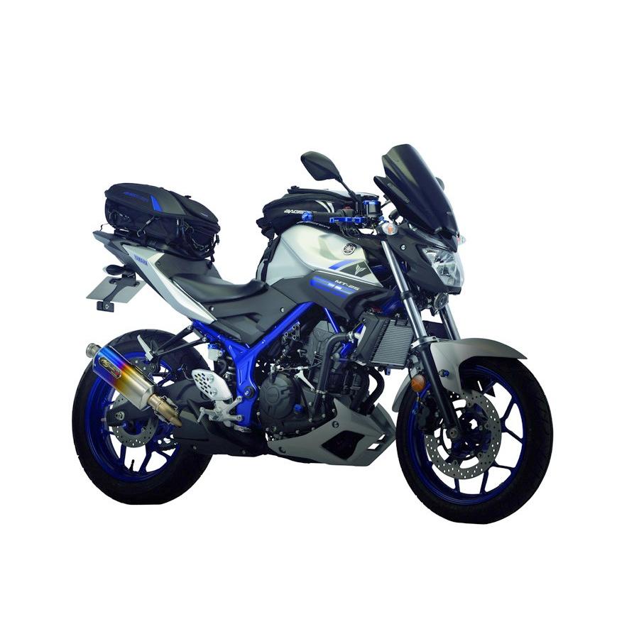 NOJIMA ノジマ M2チタンスリップオン タイプ：M2チタン ブルーグラデ MT-03 MT-25 YZF-R25 YZF-R3 MT03 YAMAHA ヤマハ スリップオンマフラー マフラー