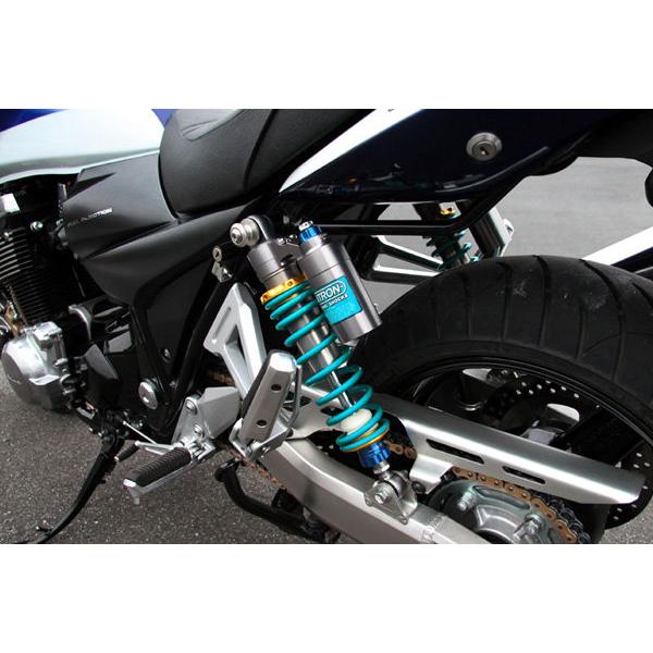 NITRON ナイトロン リアサスペンションツインショック TWIN R3シリーズ スプリングカラー：ターコイズ / ベースカラー：ブラックツイン GSX1400 SUZUKI スズキ_6