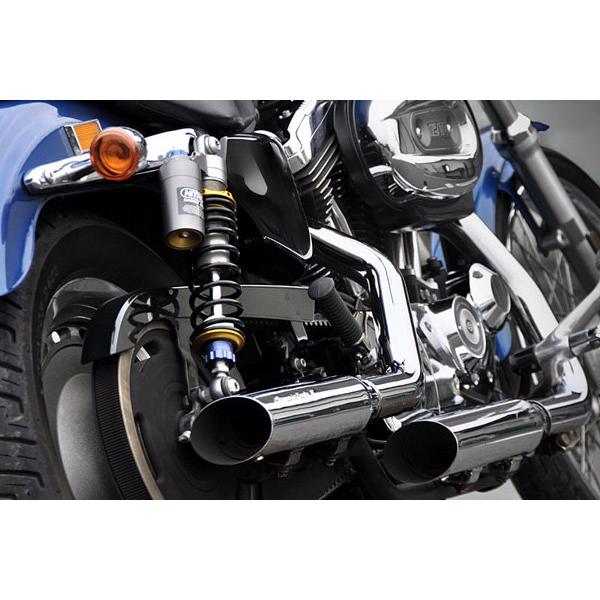 NITRON ナイトロン リアサスペンションツインショック TWIN R3シリーズ スプリングカラー：ターコイズ / ベースカラー：ブラックツイン SPORTSTERファミリー_6