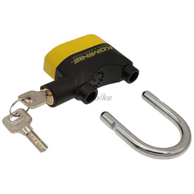 コミネ（Komine） LK-120 アラームパッドロック ディスクロック 保管