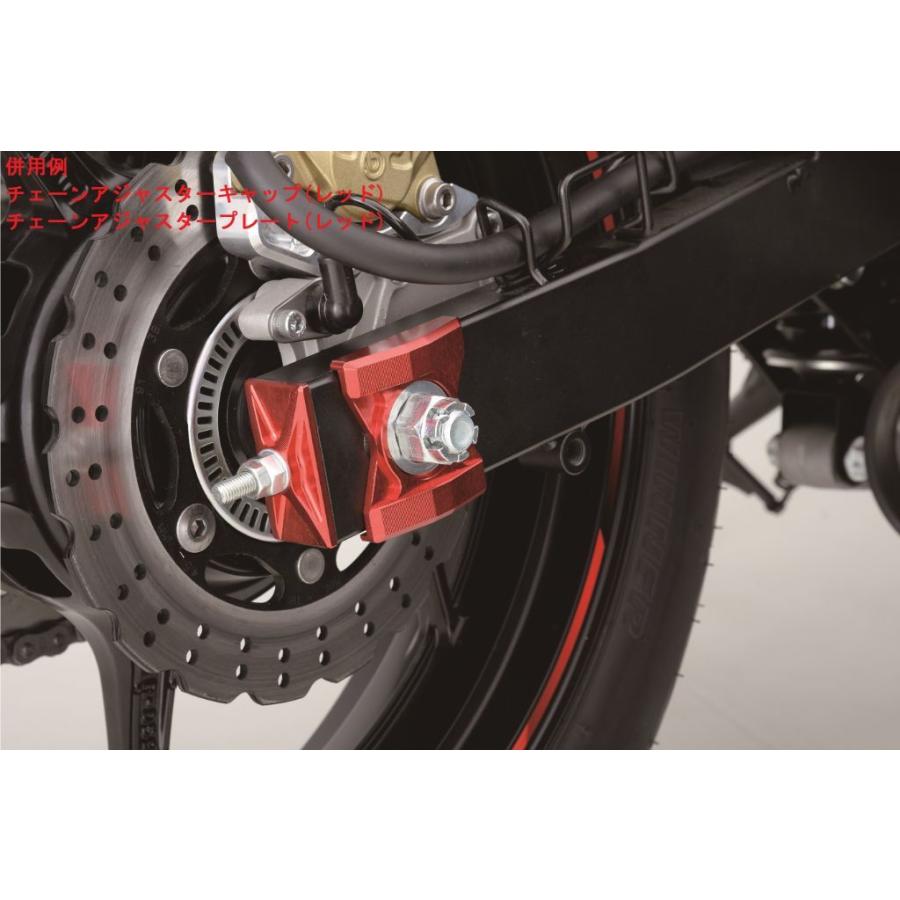 POSH Faith ポッシュ フェイス チェーンアジャスタープレート カラー：ゴールド NINJA250R NINJA250 NINJA400 Z250 KAWASAKI カワサキ 足回り | ブランド登録なし | 02