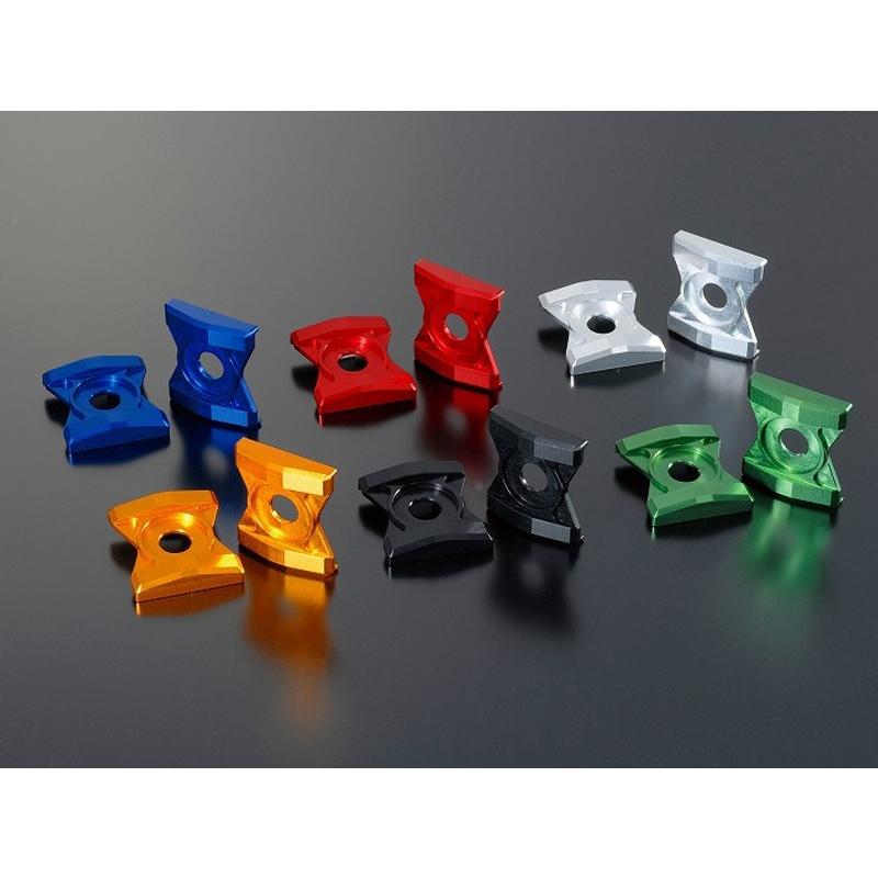 POSH Faith ポッシュ フェイス チェーンアジャスタープレート カラー：ゴールド NINJA250R NINJA250 NINJA400 Z250 KAWASAKI カワサキ 足回り | ブランド登録なし | 03