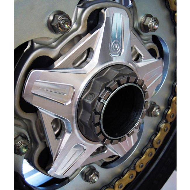 MOTO CORSE モトコルセ CNC リヤスプロケットキャリア カラー：シルバー MV AGUSTA アグスタ スプロケットキャリア 駆動系 | MOTO CORSE | 01
