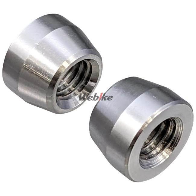 POSH Faith ポッシュ フェイス 【バーエンドリペアパーツ】M8テーパーアルミナット その他バーエンドオプション・補修部品 ハンドル | ブランド登録なし | 01