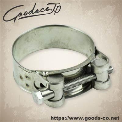 GOODS（グッズ） ステンレスマフラーバンド 締付サイズ：52-55mm