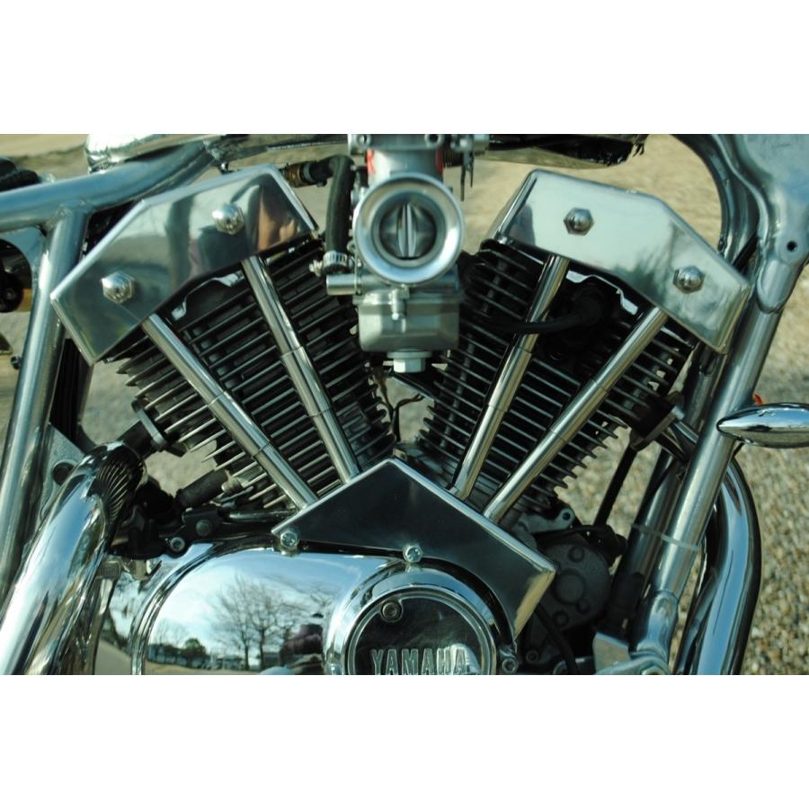 部品屋K&W ダミープッシュロッドカバーキット ビラーゴ250(XV250