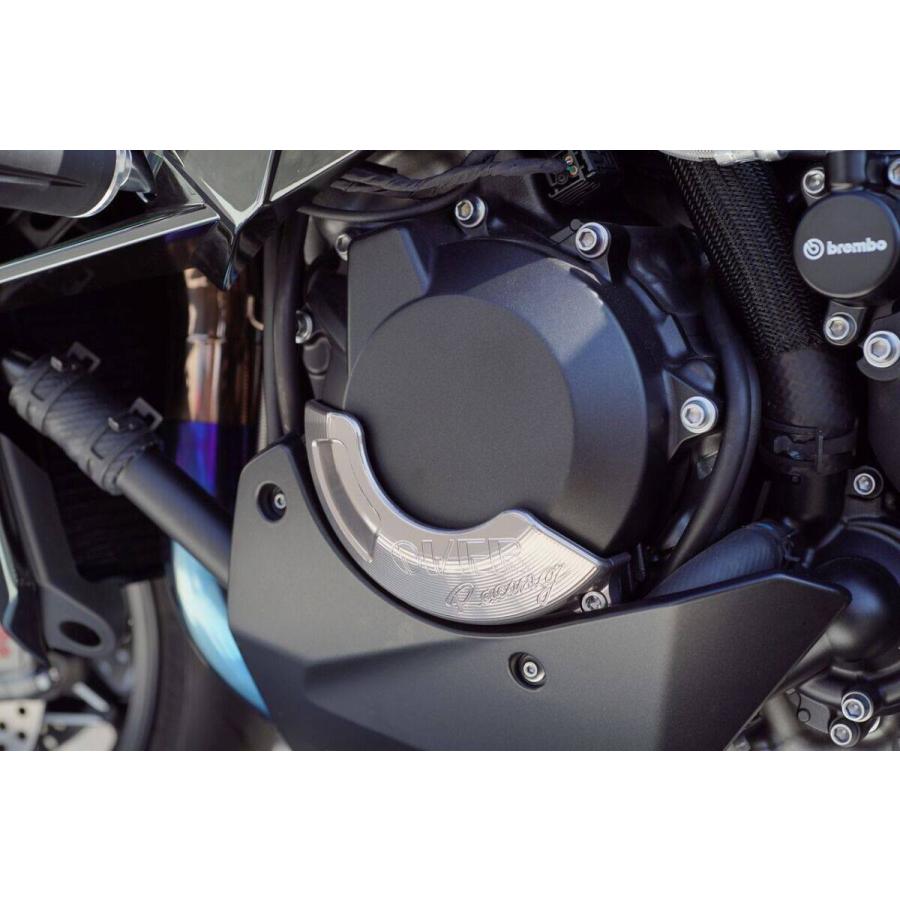 OVER オーヴァー ジェネレーターカバー ニンジャ H2 KAWASAKI カワサキ オルタネーターカバー・ジェネレーターカバー エンジンパーツ エンジン
