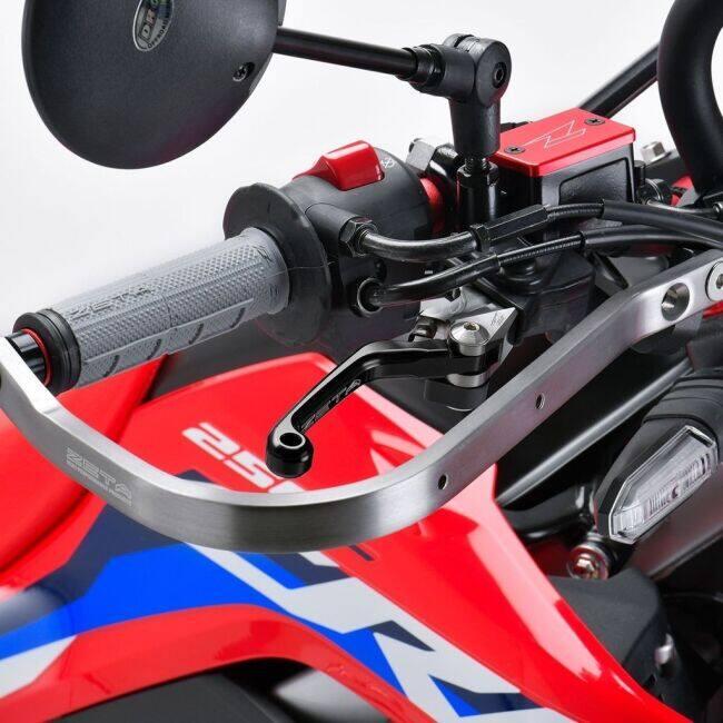 ZETA ジータ ピボットレバーセット CP 3フィンガー 可倒式 カラー：ブラック CRF250L CRF250M CRF250 RALLY CRF300L CRF300RALLY HONDA ホンダ ハンドル | ZETA | 01