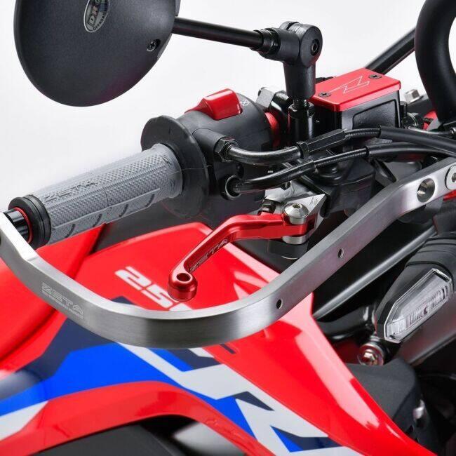 ZETA RACING ジータ レーシング ピボットレバーセット CP 3フィンガー 可倒式 カラー：レッド CRF250L CRF250M CRF250 RALLY CRF300L CRF300RALLY HONDA ホンダ | ZETA | 01