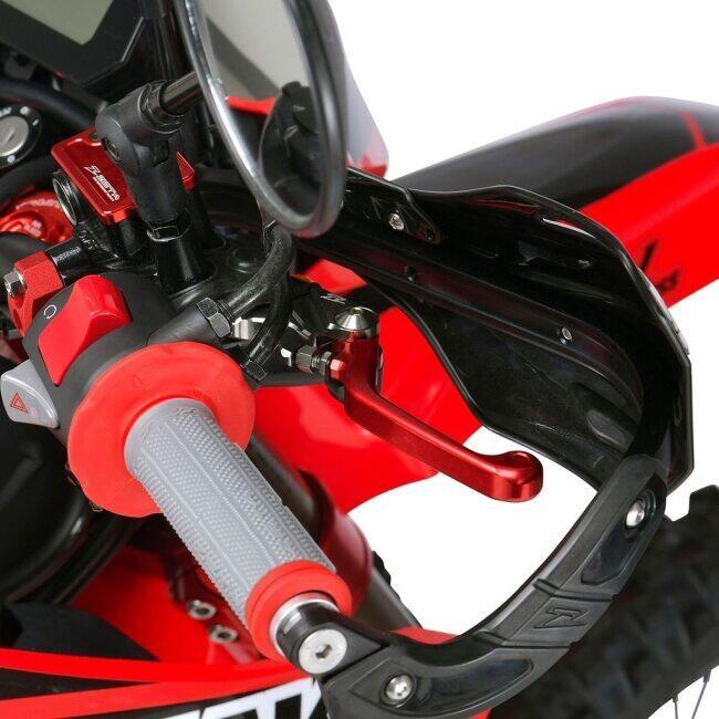 ZETA RACING ジータ レーシング ピボットレバーセット CP 3フィンガー 可倒式 カラー：レッド CRF250L CRF250M CRF250 RALLY CRF300L CRF300RALLY HONDA ホンダ | ZETA | 03