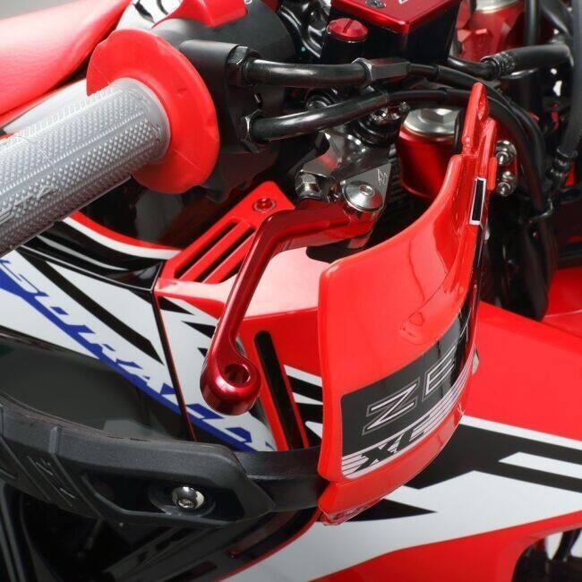 ZETA RACING ジータ レーシング ピボットレバーセット CP 3フィンガー 可倒式 カラー：レッド CRF250L CRF250M CRF250 RALLY CRF300L CRF300RALLY HONDA ホンダ | ZETA | 05
