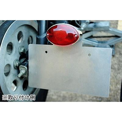部品屋K\u0026W サイドナンバーキット (スクエアテール付) 横マウント 右側用 HARLEY-DAVIDSON ハーレーダビッドソン 外装の画像