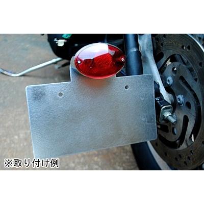 部品屋K\u0026W サイドナンバーキット (スクエアテール付) 横マウント 右側用 HARLEY-DAVIDSON ハーレーダビッドソン 外装の画像