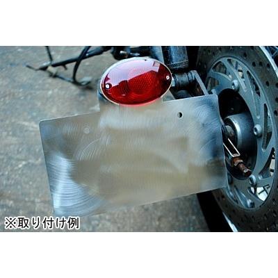部品屋K\u0026W サイドナンバーキット (スクエアテール付) 横マウント 右側用 SR400 SR500 YAMAHA ヤマハ 外装の画像