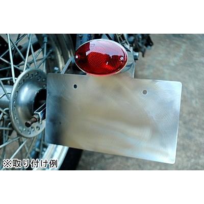 部品屋K\u0026W サイドナンバーキット (スクエアテール付) 横マウント 左側用 SR400 SR500 YAMAHA ヤマハ 外装の画像