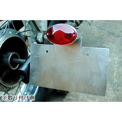 部品屋K\u0026W サイドナンバーキット (スクエアテール付) 横マウント 右側用 エストレヤ KAWASAKI カワサキ 外装の画像