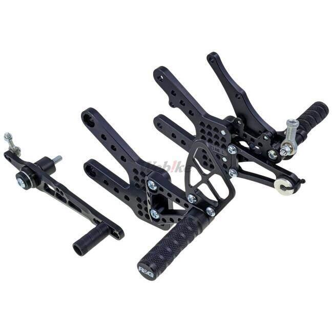 R&G アールアンドジー バックステップ (調整式)【Adjustable Rearsets】■ YZF-R6 YAMAHA ヤマハ ステップ 足回り | R＆G | 02
