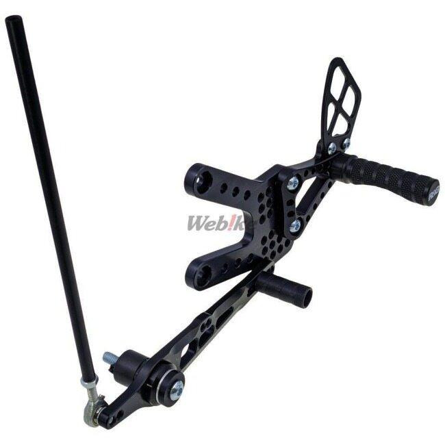R&G アールアンドジー バックステップ (調整式)【Adjustable Rearsets】■ YZF-R6 YAMAHA ヤマハ ステップ 足回り | R＆G | 04