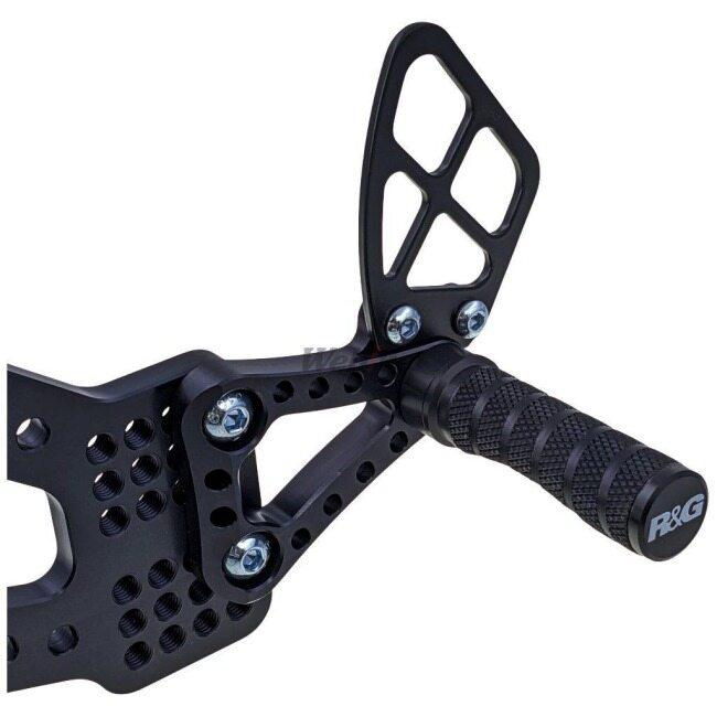R&G アールアンドジー バックステップ (調整式)【Adjustable Rearsets】■ YZF-R6 YAMAHA ヤマハ ステップ 足回り | R＆G | 05