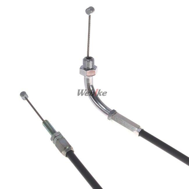 ファクトリーまめしば ULFスロットルワイヤー(ウルトラローフリクションスロットルワイヤー) 長さ：900mm  KAWASAKI カワサキ ハンドル周辺パーツ ハンドル | ファクトリーまめしば | 04