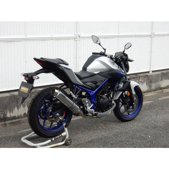 WR’S ダブルアールズ フルエキゾーストマフラー サイレンサー：ステンレス YZF-R25 MT-25 YAMAHA ヤマハ マフラー_4