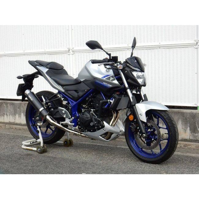 YZF-R25 WR'S ショートマフラー フルエキセット WR'S（ダブルアールズ） WR'S フルエキゾーストマフラー サイレンサー