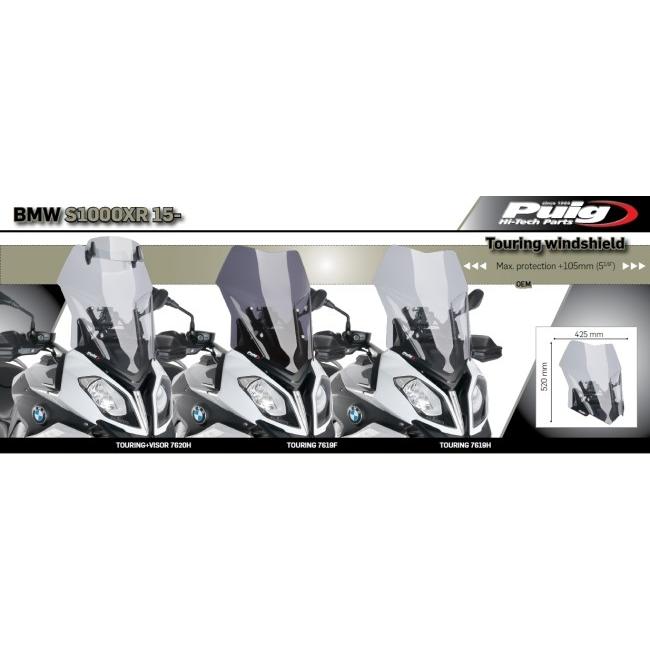 BMW S1000XR 2020年以降 Puig スクリーン　スモーク色 楽天市場】Puig / プーチ スクリーン BMW S1000 XR 2020- ダーク