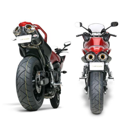 マフラー Two Brothers Racing ツーブラザーズレーシング デュアルスリップオン