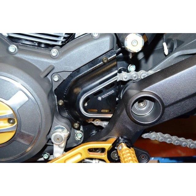 DUCABIKE (DBK) ドゥカバイク (ディービーケー) フロントスプロケットカバー カラー：レッド DUCATI ドゥカティ スプロケットカバー 外装の画像
