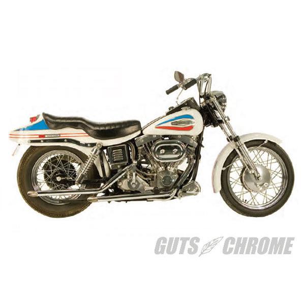 GUTS CHROME（ガッツ クローム） 70-84年FX用ドラッグパイプマフラー