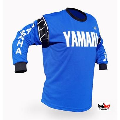 HollyEquip ホーリーエクイップ VMX YAMAHA(ブルー) ジャージ サイズ：L オフロードジャージ オフロードバイクウェア アパレル | ブランド登録なし | 01