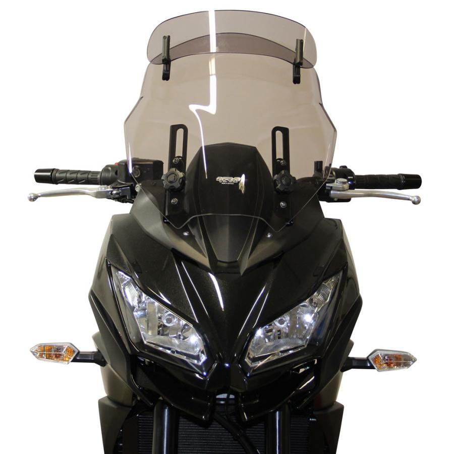 MRA エムアールエー ヴァリオ ツーリング カラー：スモーク／グラデーション無し ヴェルシス 650 ヴェルシス1000 KAWASAKI カワサキ スクリーン 外装