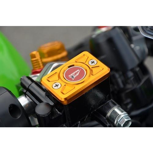 AGRAS アグラス フロントマスターキャップガードセット カラー：ガンメタ ニンジャ250SL KAWASAKI カワサキ ブレーキの画像