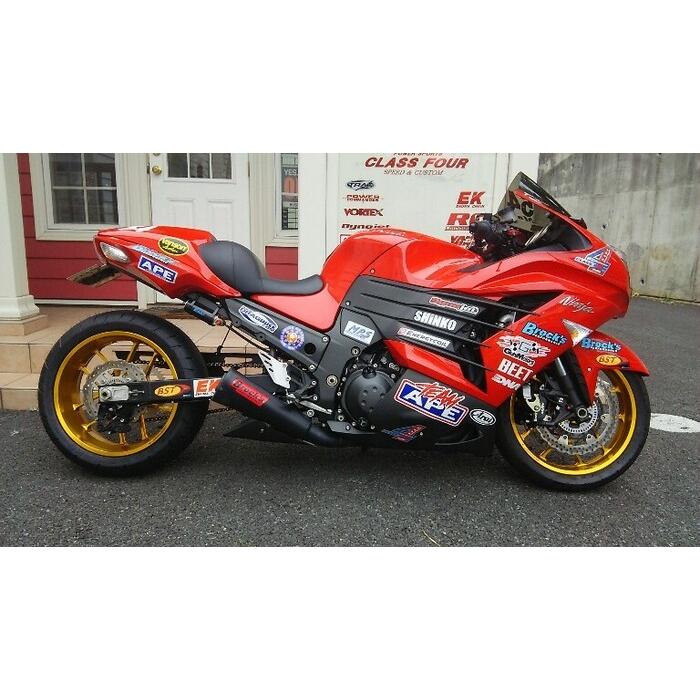 CLASS4 CLASS4:クラスフォーエンジニアリング Carrozzeria アルミ鍛造軽量ホイール Z1000 KAWASAKI カワサキ｜webike｜07