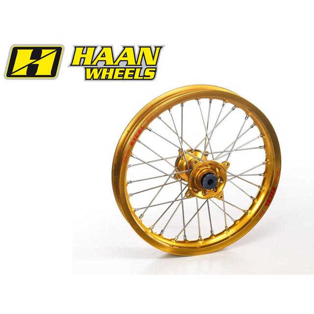 ブランド登録なし - HAAN WHEELS ハーン銀輪 フロントモタードコンプリートホイール F2.50／17in 色合い：緑であること / 色合い：しろがね色 SX 85 (04-11) KTM 銀輪