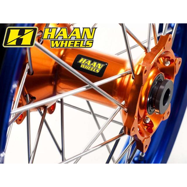 お得特価 HAAN 690 (08-14) KTM KTM ウェビック1号店 - 通販 - PayPayモール WHEELS HAAN WHEELS:ハーンホイール リアオフロードコンプリートホイール R2.15／18インチ カラー：レッド / カラー：シルバー 超歓迎好評