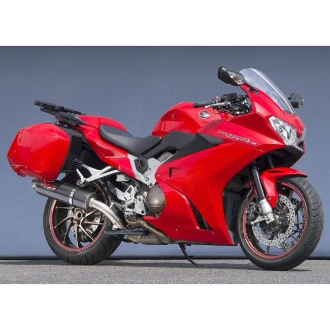 YAMAMOTO RACING ヤマモトレーシング SPEC-A スリップオン パニア カーボン VFR800F HONDA ホンダ スリップオンマフラー マフラーの画像