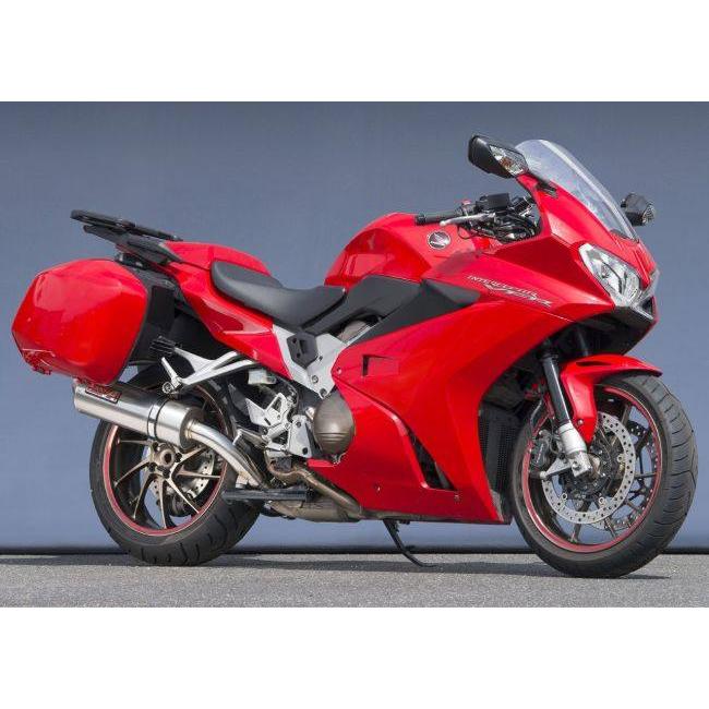 YAMAMOTO RACING ヤマモトレーシング SPEC-A スリップオン パニア オーバル VFR800F HONDA ホンダ スリップオンマフラー マフラーの画像