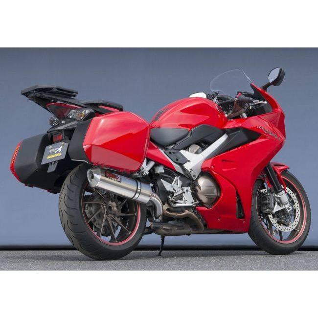 YAMAMOTO RACING ヤマモトレーシング SPEC-A スリップオン パニア オーバル VFR800F HONDA ホンダ スリップオンマフラー マフラーの画像