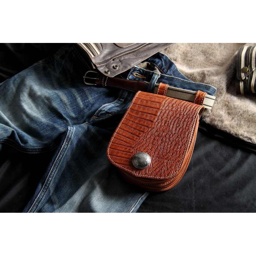 DEGNER デグナー メディスンバッグ ウエストポーチ・ヒップバッグ 牛革