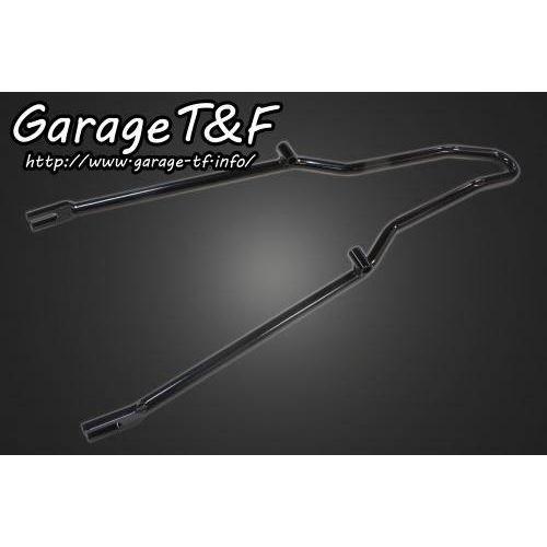 Garage T&F ガレージ シーシーバー ショートタイプ カラー：ブラック粉体塗装(パウダーコーティング) ドラッグスター400クラシック ドラッグスター400 外装 | Garage T＆F