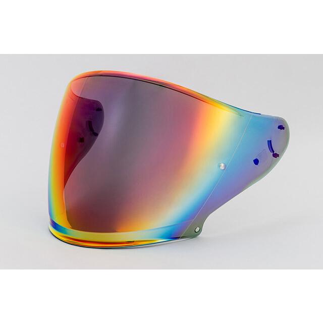 EXTRA SHIELD エキストラシールド CJ-2 ミラーシールド カラー：ダークスモーク／レッド J-FORCE IV J-Cruise J-CruiseII ヘルメットシールド ヘルメット | EXTRA SHIELD