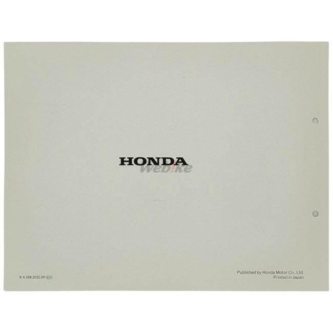 ホンダ HONDA パーツリスト CRF125F DVD・書籍・カタログ : ウェビック 
