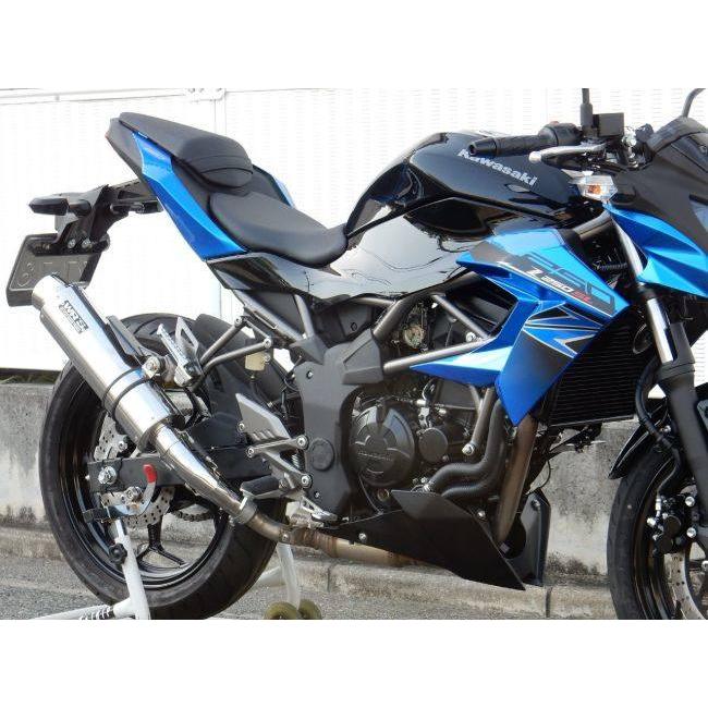 WR’S ダブルアールズ リアエキゾースト スリップオンマフラー サイレンサー：ステンレス Z250SL KAWASAKI カワサキ マフラー | WR'S | 02