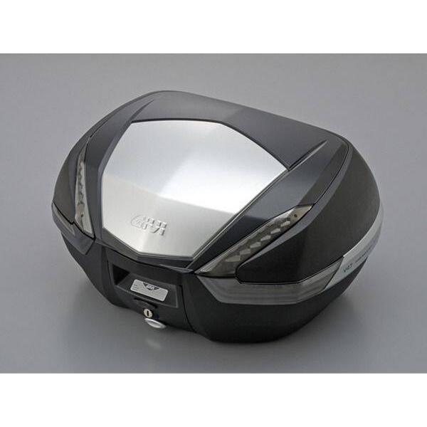 GIVI モノキートップケースV47 カーボン 美品ベース無し GIVI（ジビ） モノキーケース V47シリーズ 未塗装 (アルミパネル