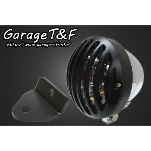 Garage T＆F - Garage T\u0026F 車宿り 4.5インチバードゲージヘッドライト＆ライトステー(印字機H)一揃いの道具 マグナフィフティー HONDA ホンダ 前照灯 点火装置類 電装系