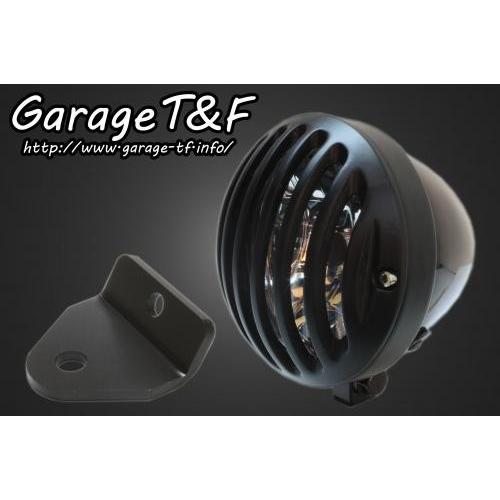 Garage T＆F - Garage T\u0026F 車宿り 4.5インチバードゲージヘッドライト＆ライトステー(印字機H)一揃いの道具 マグナフィフティー HONDA ホンダ 前照灯 点火装置類 電装系